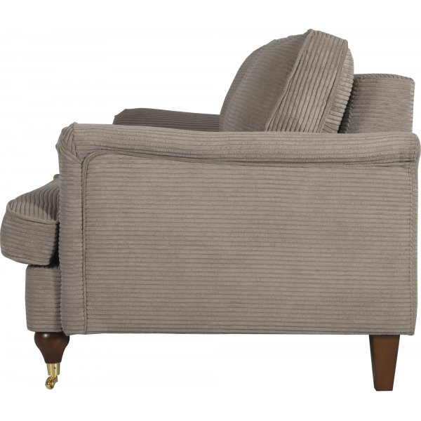 Howard Watford Deluxe 3-Sitzer-Sofa - Hellbrauner Cord Howard Watford Deluxe 3-Sitzer-Sofa - Hellbrauner Cord