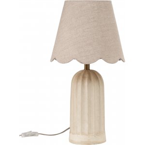 Haley Tischlampe - Beige - 50 cm