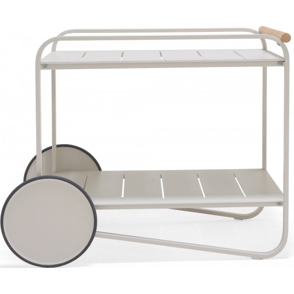 Lifestyle Garden Portals Servierwagen - Beige/Teak