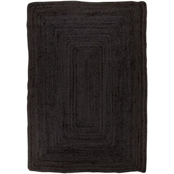 Bombay Carpet - Dunkelgraue Jute - 90x60