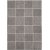 Flachgewebter Teppich Matthews Grau/Wei - 133x190 cm