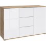 Zele Sideboard - Wotan Eiche/wei