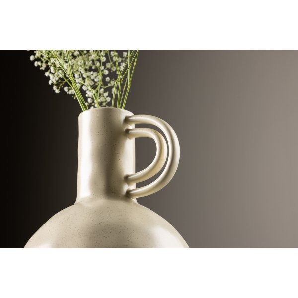 Vivi Vase - Beige/Schwarz Vivi Vase - Beige/Schwarz