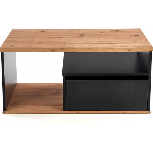 Anselmo Couchtisch 110 x 60 cm - Schwarz