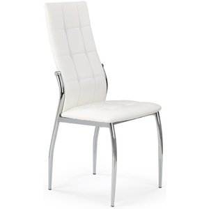 Stuhl Nicolas - Weiß/Chrom