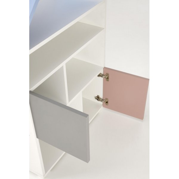 Fati B�cherregal H115 cm - Mehrfarbig