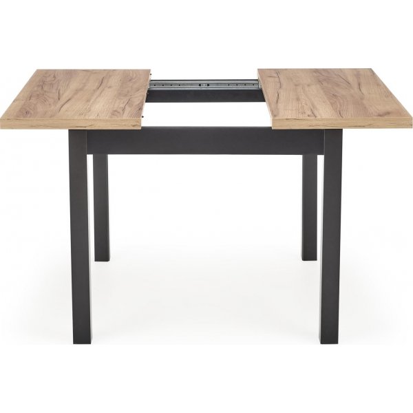 Callahan Esstisch 90-125 x 90 cm - Craft-Eiche/Schwarz