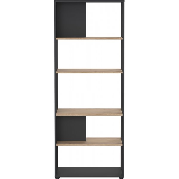 Sign-B�cherregal - Mattgrau/Hickory