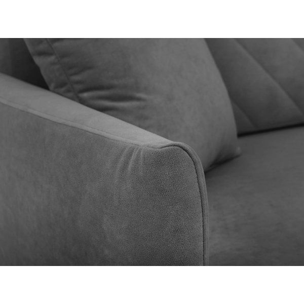 Logan 3-Sitzer Schlafsofa - Grau