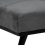 Enna 2,5-Sitzer Schlafsofa - Grau/Schwarz