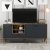 Nappa-Sideboard - Anthrazit/Walnuss