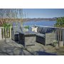 Torekov Loungegruppe rechts - Synthetisches Rattan grau