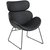Casar Sessel aus schwarzem PU + Fleckentferner fr Mbel
