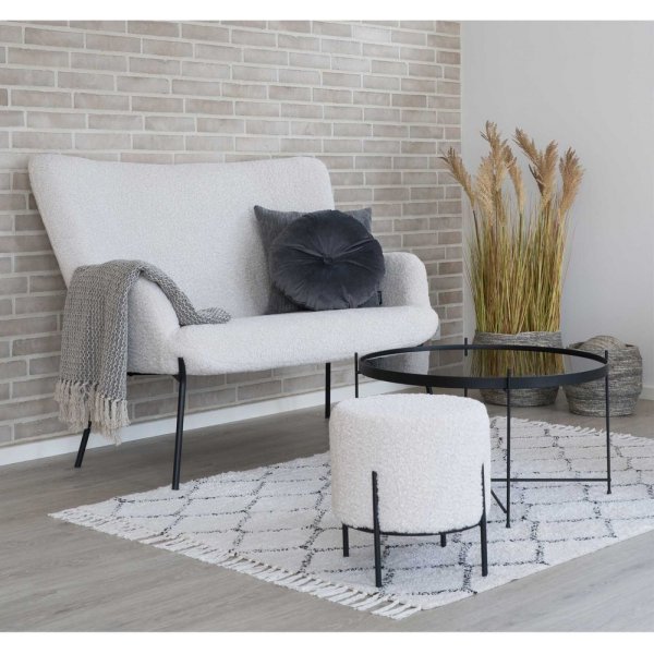 Sorghum-Kunstblume - Gelb