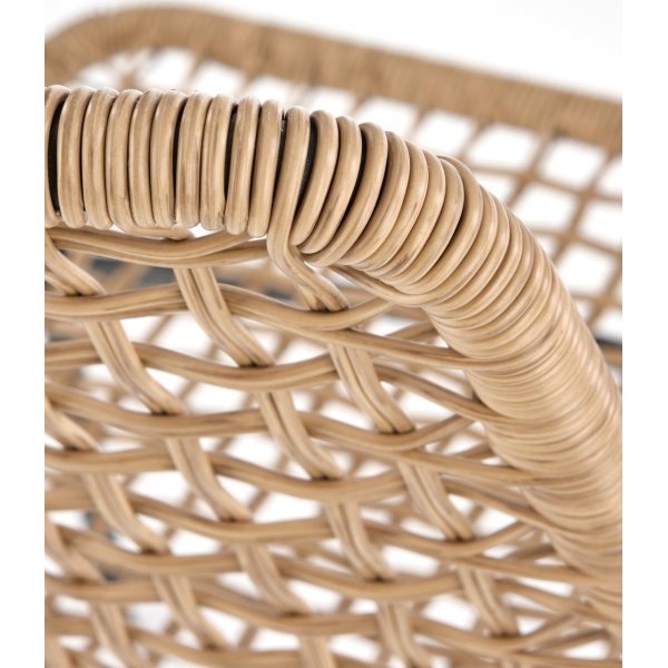 Cadeira Esszimmerstuhl 457 - Rattan/Schwarz