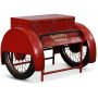 Vintage Getrnkewagen - Rotes Metall