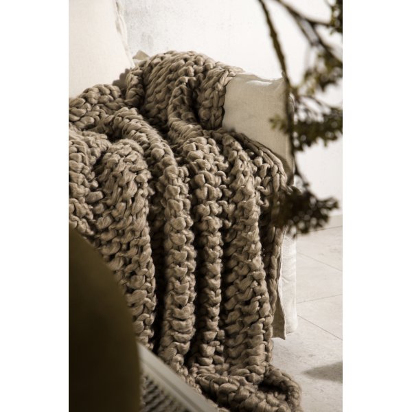 Hgg Plaid 130x170 cm - Braun