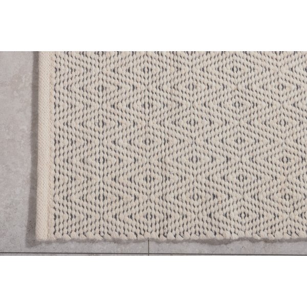 Wollteppich Penelope - Beige Wolle Wollteppich Penelope - Beige Wolle