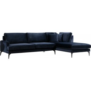 Papira Ecksofa - Marineblau