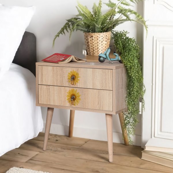 City Seed Nachttisch - Beige