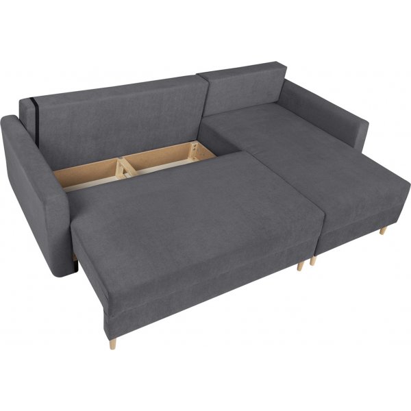 Schlafsofa Feliz - Grau