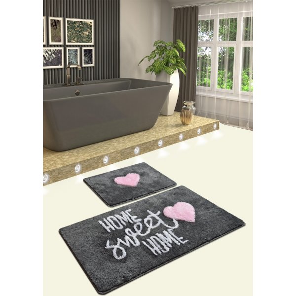 Domum Badezimmermatte - Schwarz Domum Badezimmermatte - Schwarz