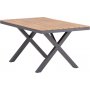 Garcia Esstisch 150 x 90 cm - Schwarz/Natur