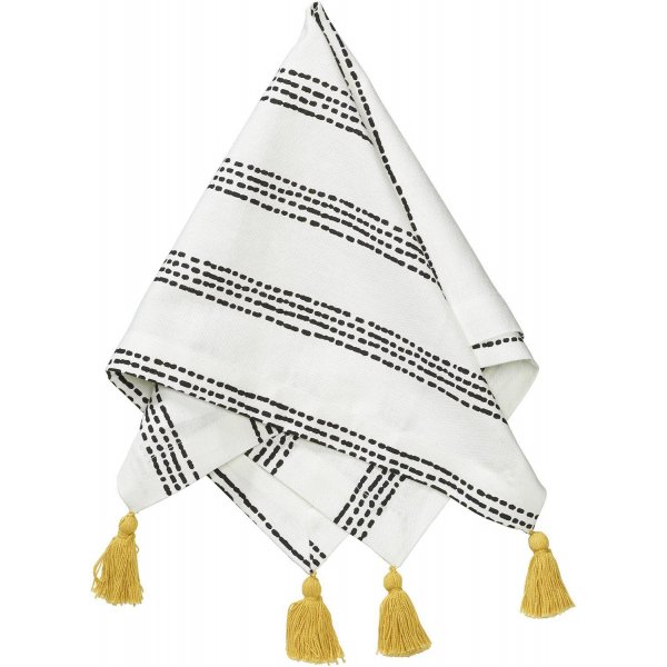 Disa Serviette 45 x 45 cm - Schwarz Disa Serviette 45 x 45 cm - Schwarz