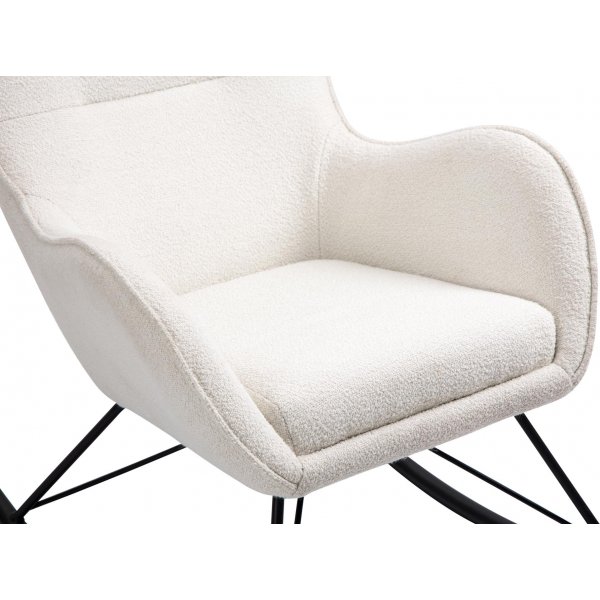 Doro Schaukelstuhl - Wei/Schwarz