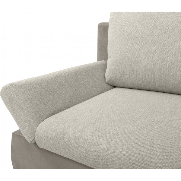 Game Schlafsofa rechts - Beige