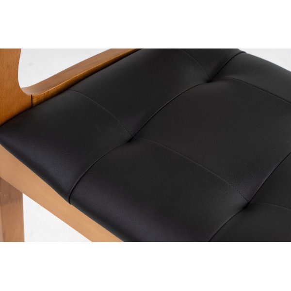 Mira Sessel - Eiche/Schwarz Mira Sessel - Eiche/Schwarz