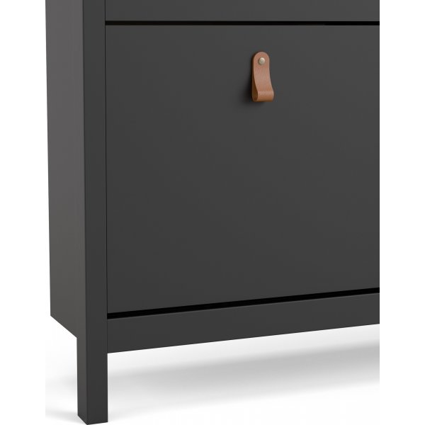 Schuhschrank Madrid - Schwarz Schuhschrank Madrid - Schwarz