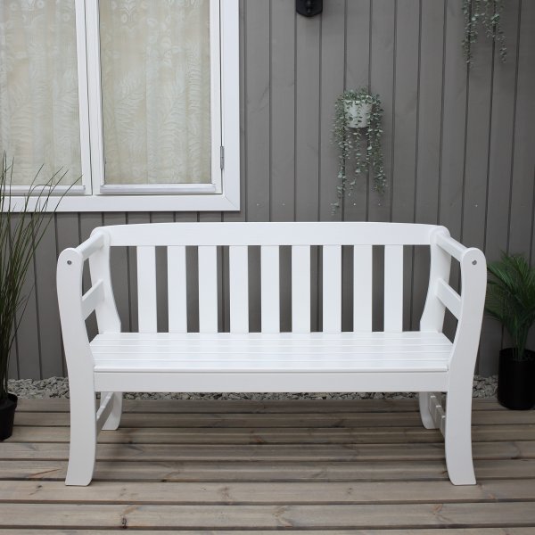 Rosenborg Bank - Weiß + Textilreinigung für Möbel Rosenborg Bank - Weiß + Textilreinigung für Möbel