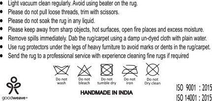 Handgetufteter Mango-Teppich in Elfenbeinweiß Handgetufteter Mango-Teppich in Elfenbeinweiß