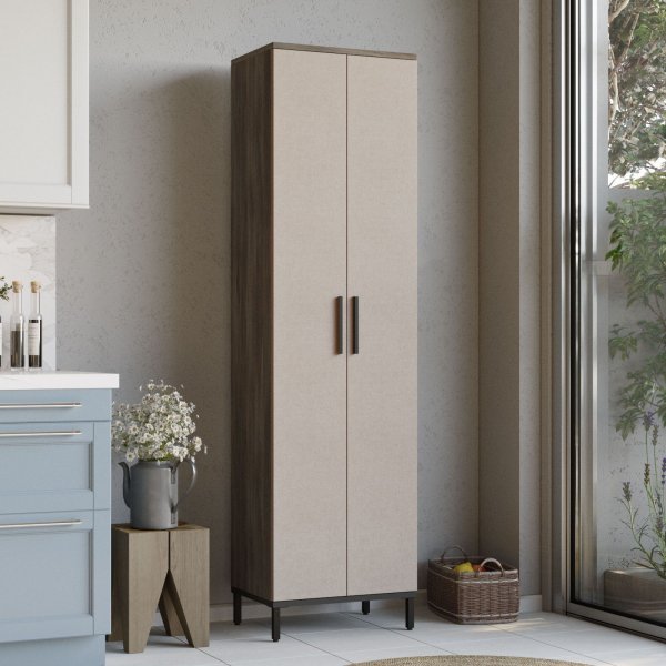 Vogue Schrank 4 - Braun/Anthrazit