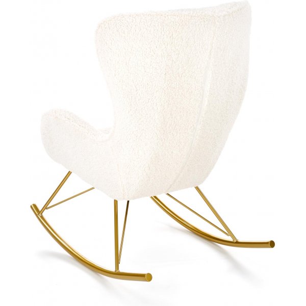 Doro Schaukelstuhl - Cremewei/Gold