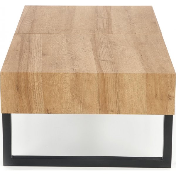 Ready Couchtisch 110 x 60 cm - Eiche/schwarz