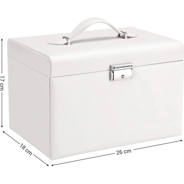 Carat Schmuckschatulle - Weiß Carat Schmuckschatulle - Weiß