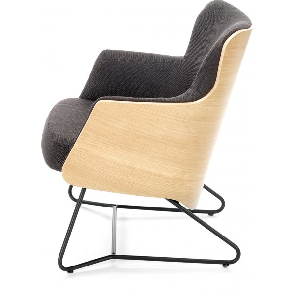 Sessel Relax - Grau & Eiche Sessel Relax - Grau & Eiche