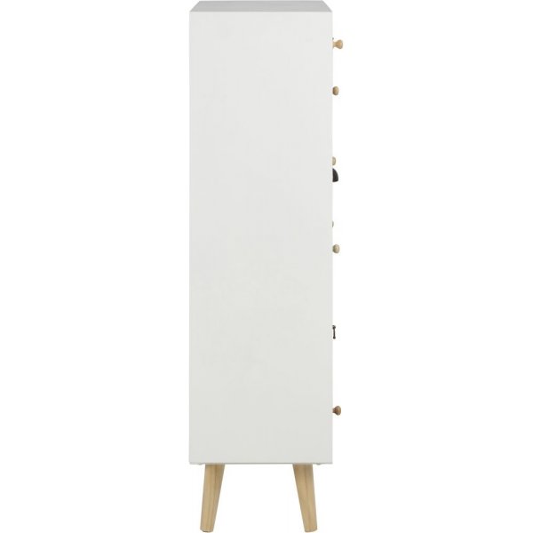 Thais Kommode - wei�/bunt + M�belreinigung