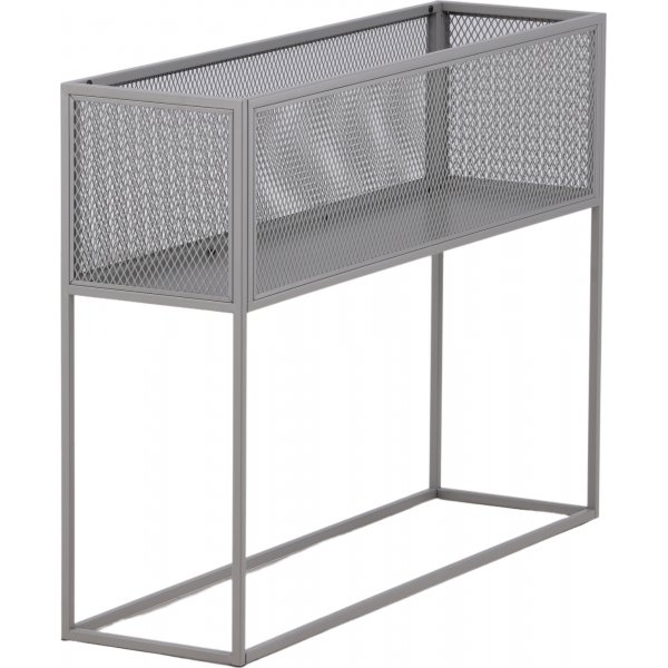 Teo-Reliefregal - Hellgrau