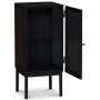 Revel Nachttisch 75 cm - Messing / Schwarz + Mbelfe
