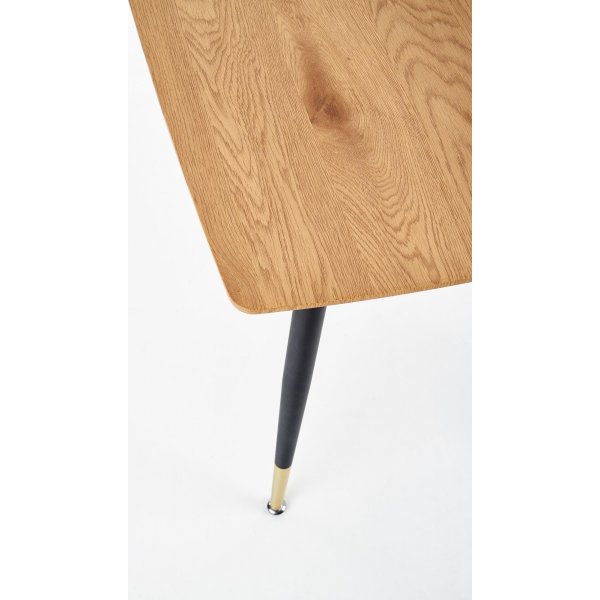 Sidon Esstisch 120 x 70 cm - Eiche/schwarz Sidon Esstisch 120 x 70 cm - Eiche/schwarz