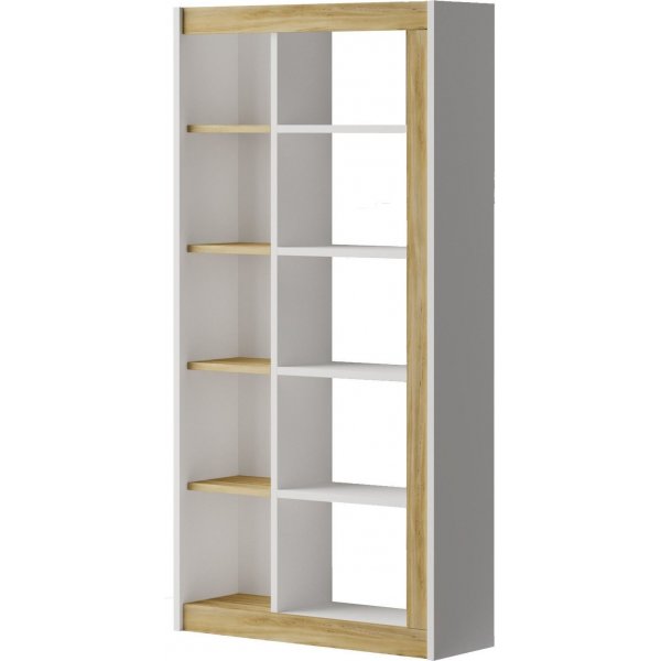 Luvio B�cherregal 23 - Eiche/wei�