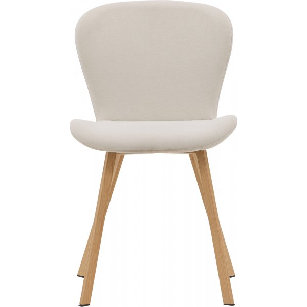 Lija Esszimmerstuhl - Beige/Eiche