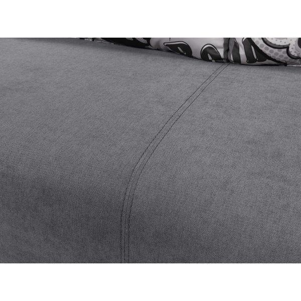 Kinga 3-Sitzer Schlafsofa - Grau Kinga 3-Sitzer Schlafsofa - Grau
