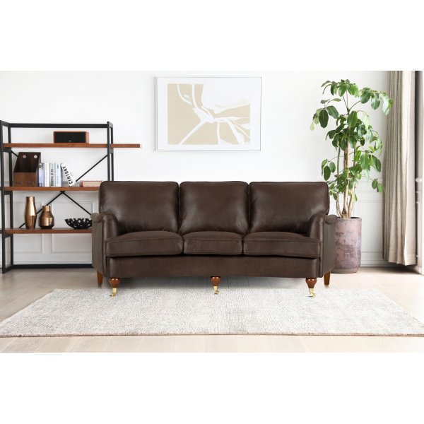 Howard Watford Deluxe 4-sitziges geschwungenes Sofa - Old Vintage Howard Watford Deluxe 4-sitziges geschwungenes Sofa - Old Vintage