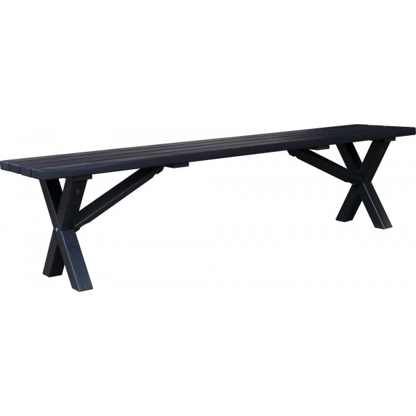 Scottsdale Sitzbank 180 cm - Schwarz