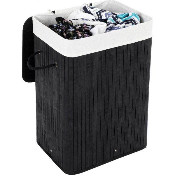 Carolin Wäschekorb 72 l - Schwarz Carolin Wäschekorb 72 l - Schwarz
