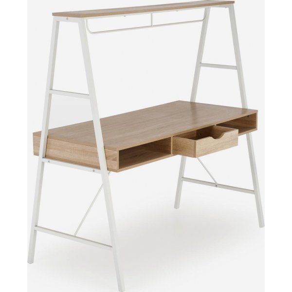 Lavice Schreibtisch - Sonoma Eiche/weiß Lavice Schreibtisch - Sonoma Eiche/weiß
